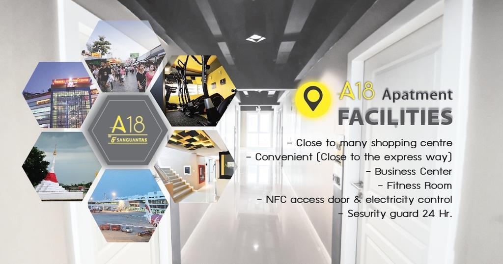 A18 Hotell Nonthaburi Eksteriør bilde